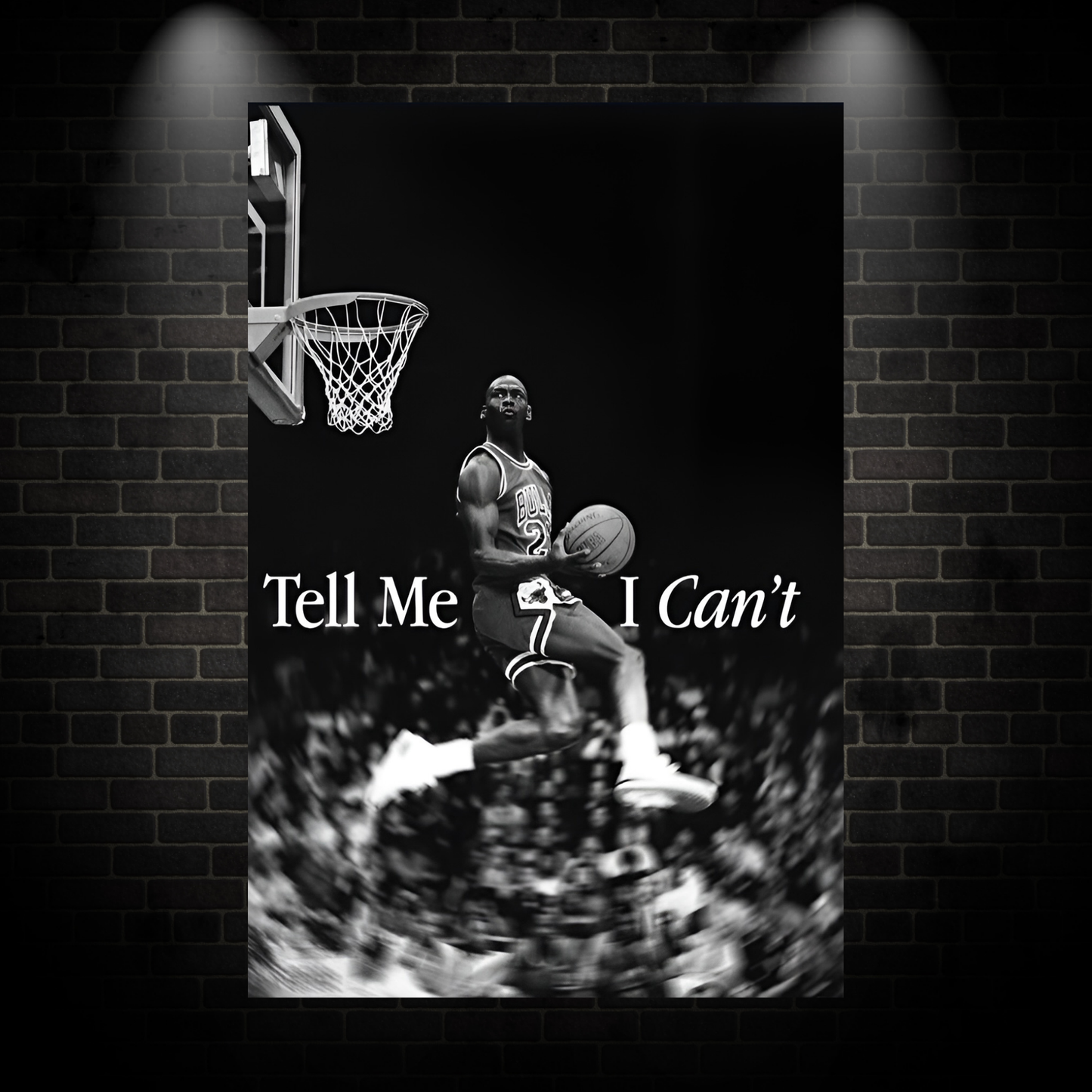 Basketball quote poster