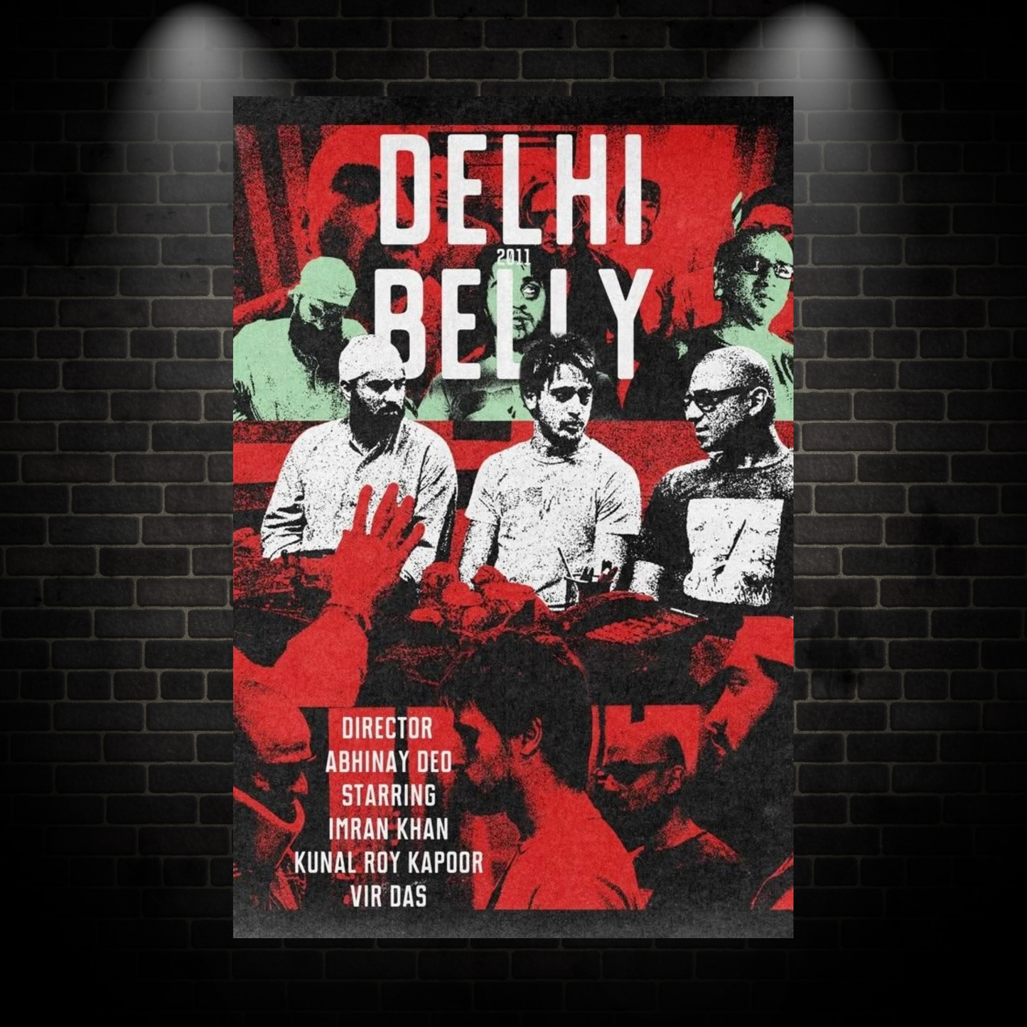 Delhi belly poster