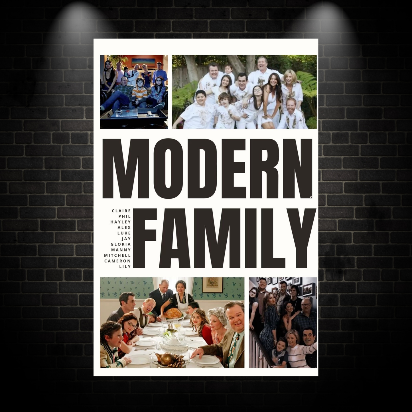 Modern family poster