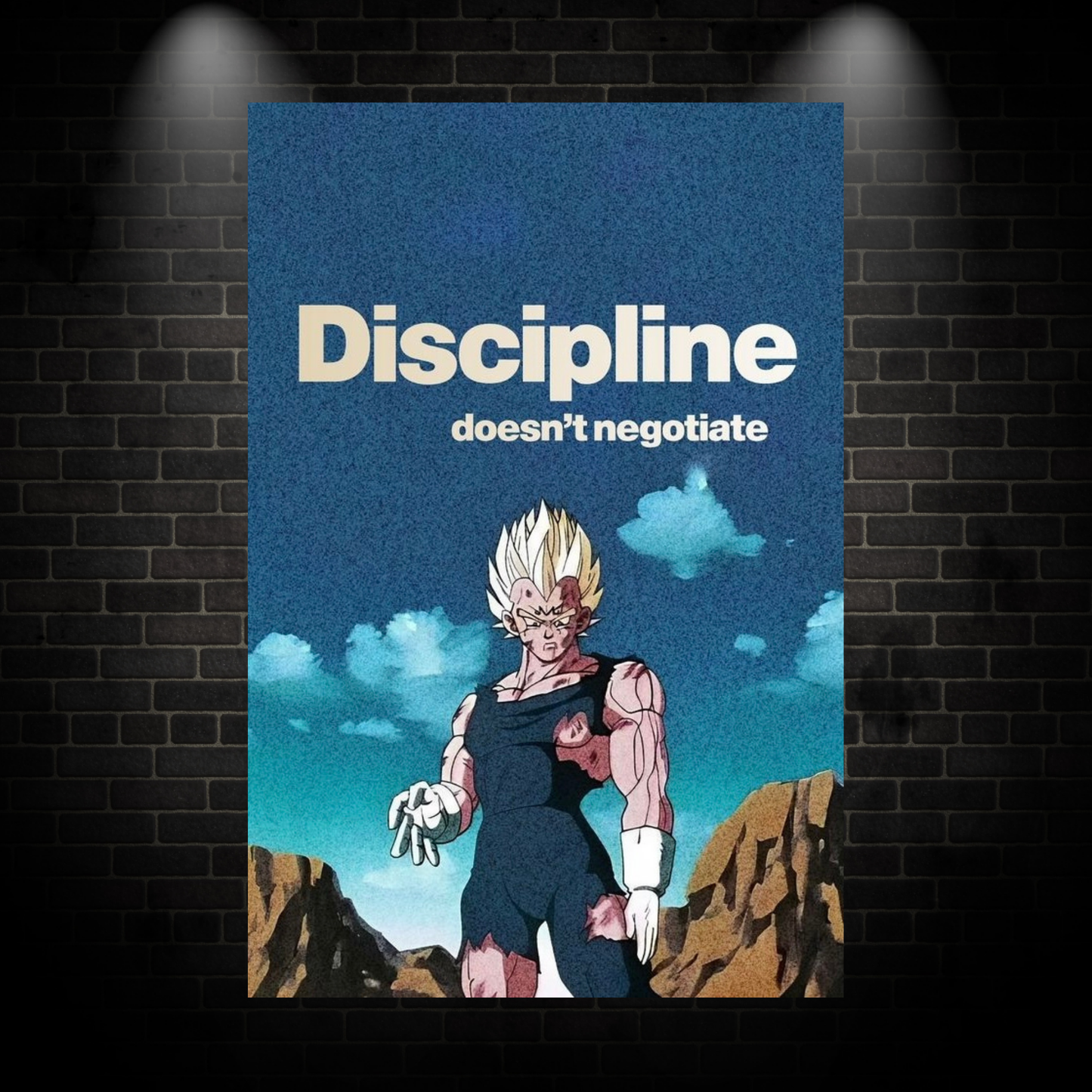 Discipline Goku poster