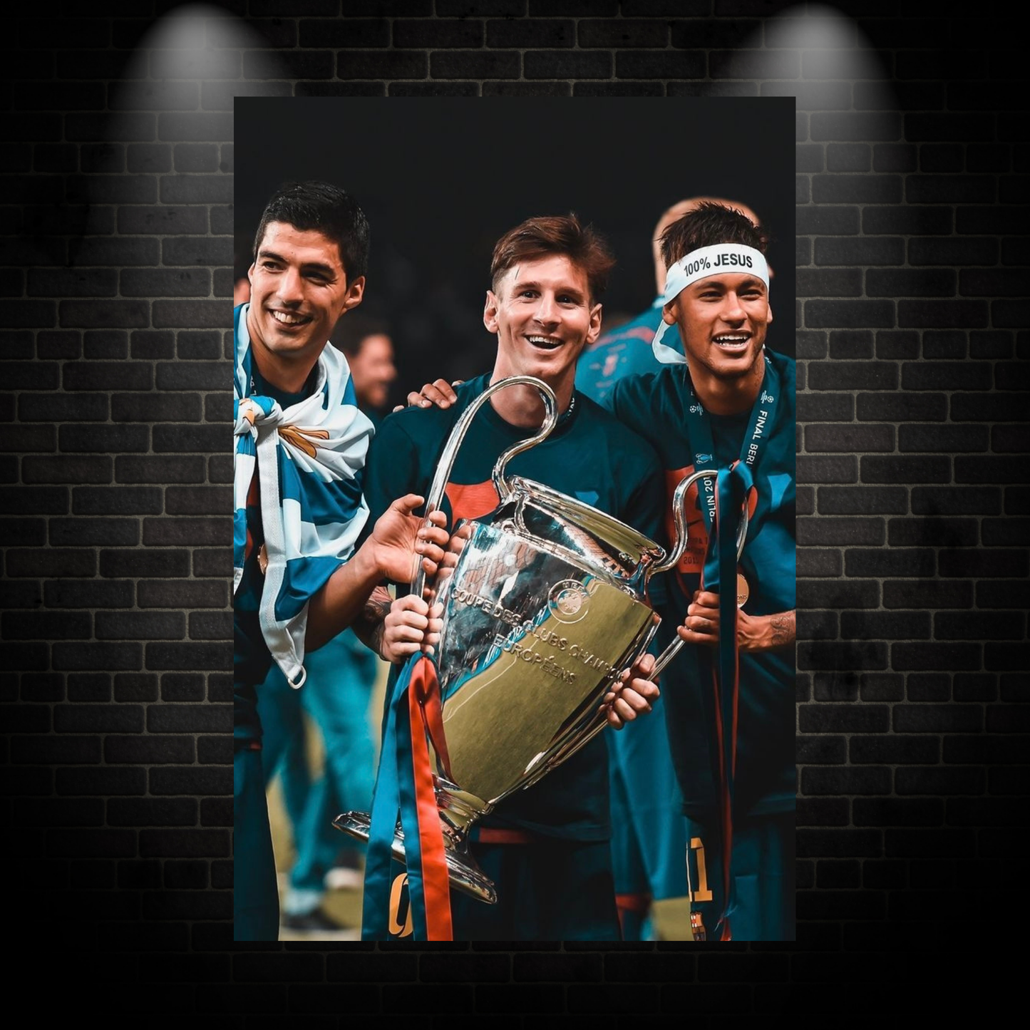 Messi win poster
