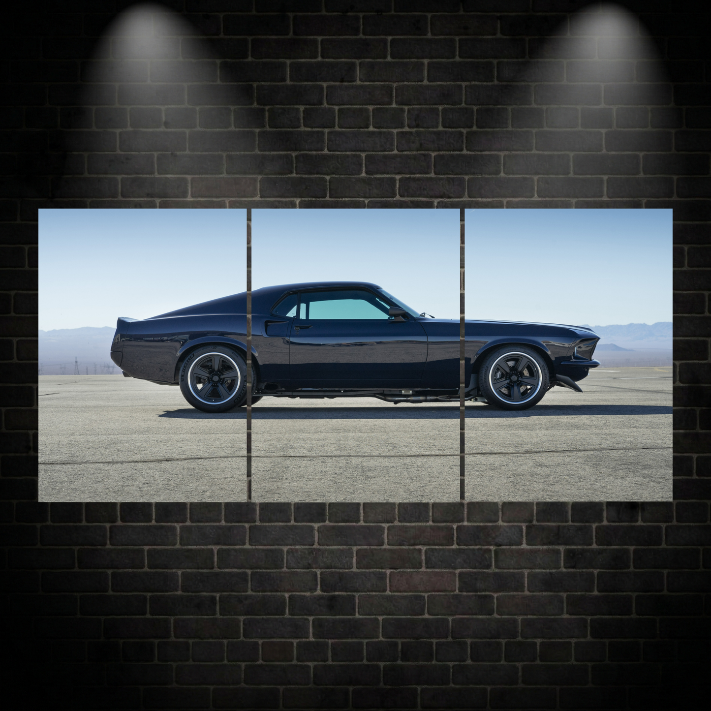 Mustang Split Posters