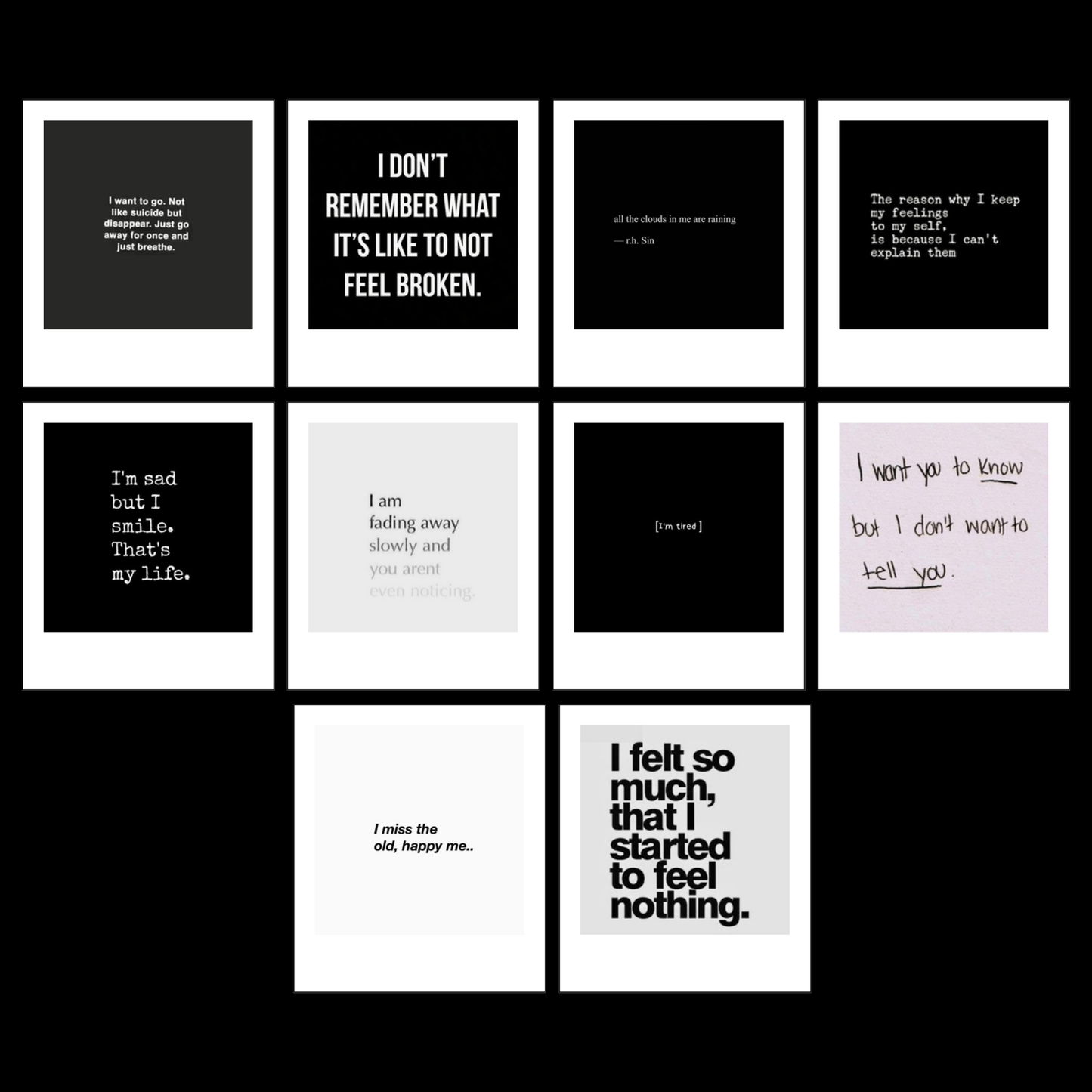 Sad Polarides set