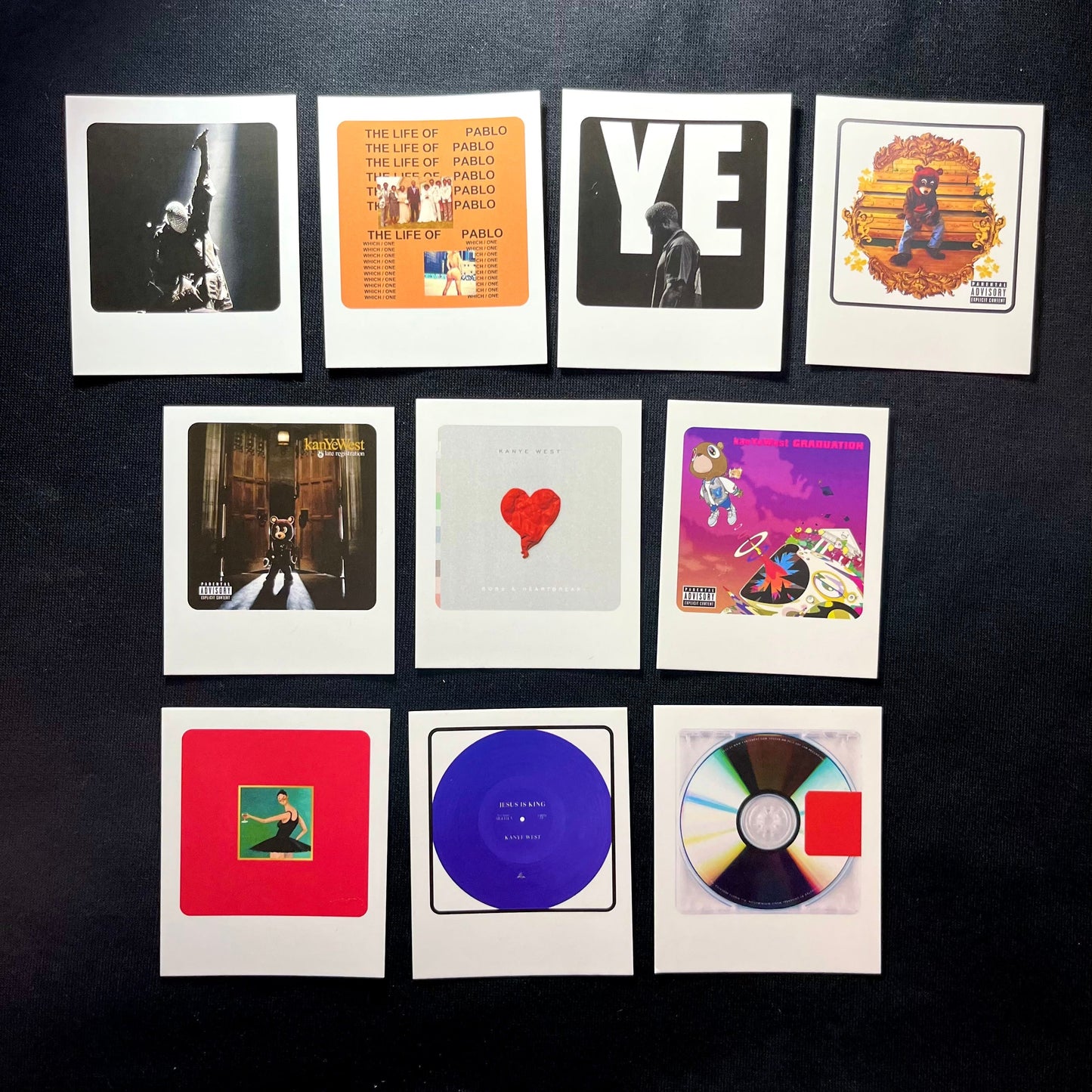 Kanye West Polarides set
