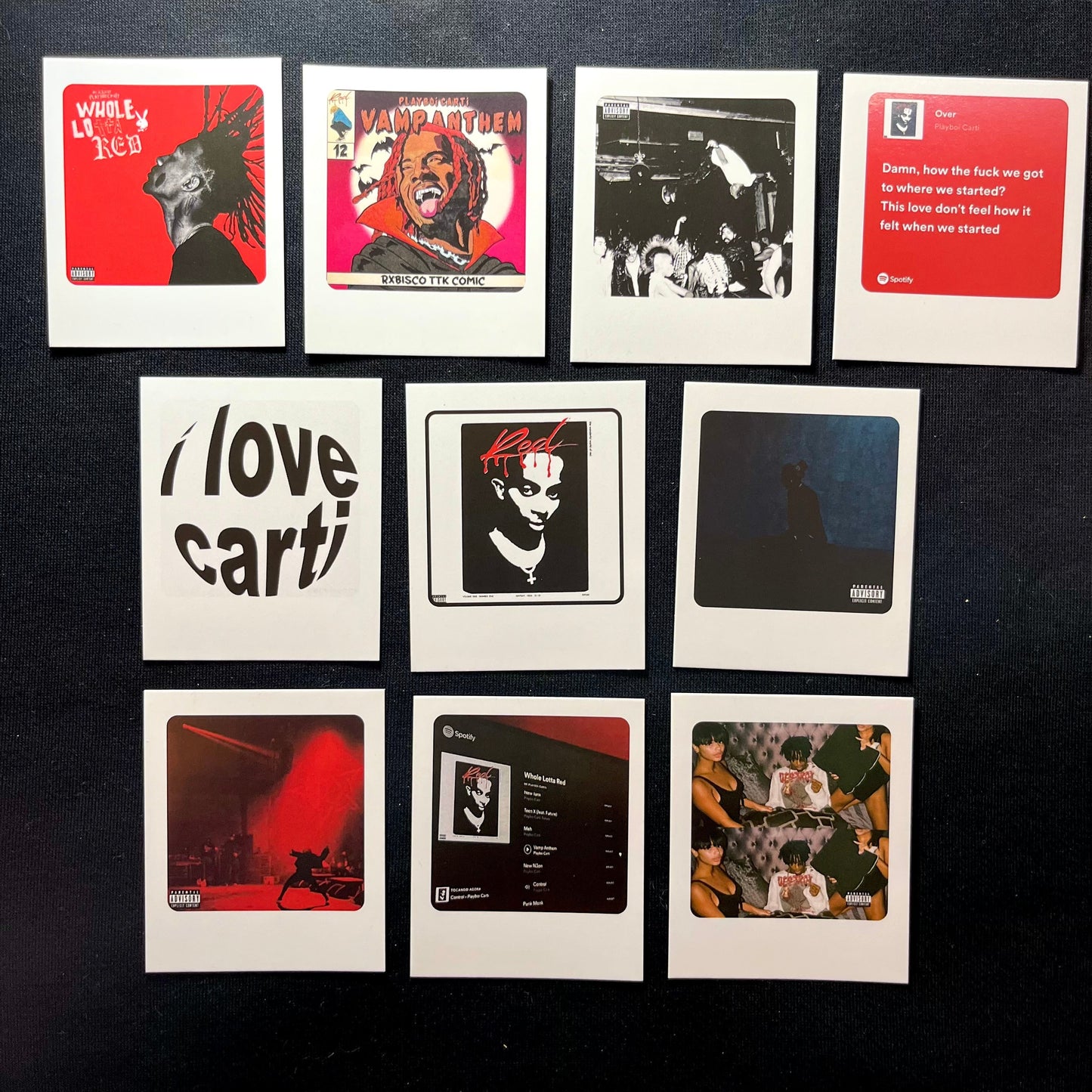 Playboi Carti Polarides set