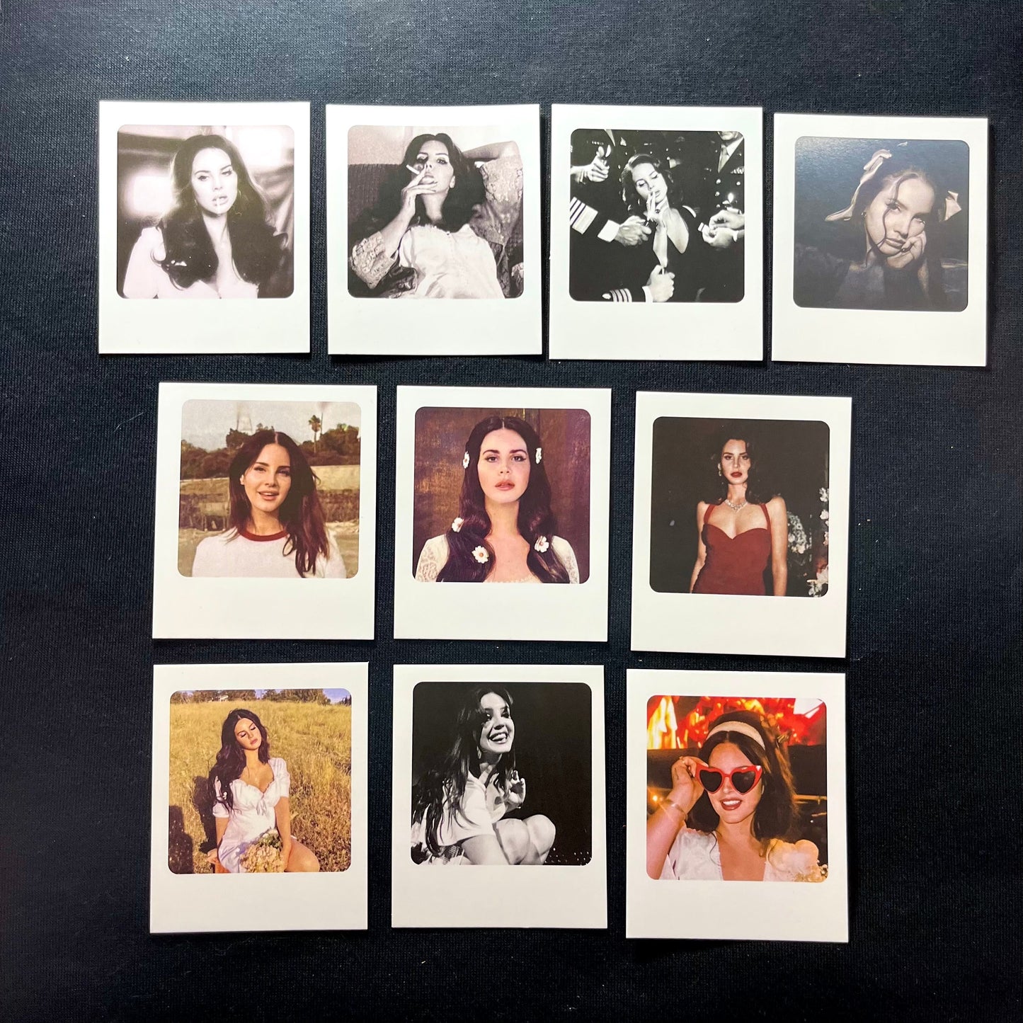 Lana Del Rey Polarides set