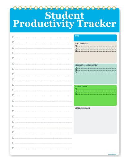 Productive Tracker for Students