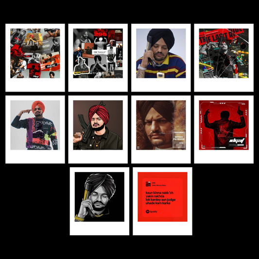 Sidhu Moosewala Polarides set