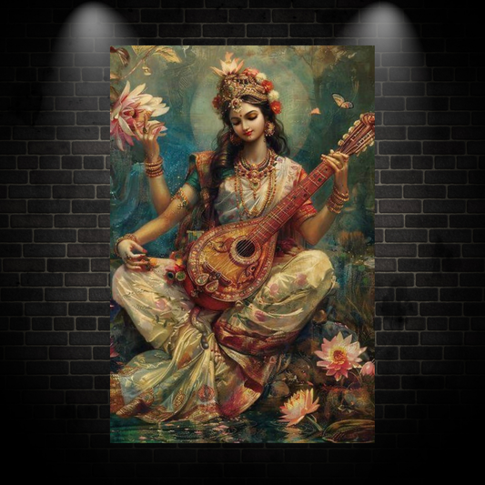 Maa saraswati poster