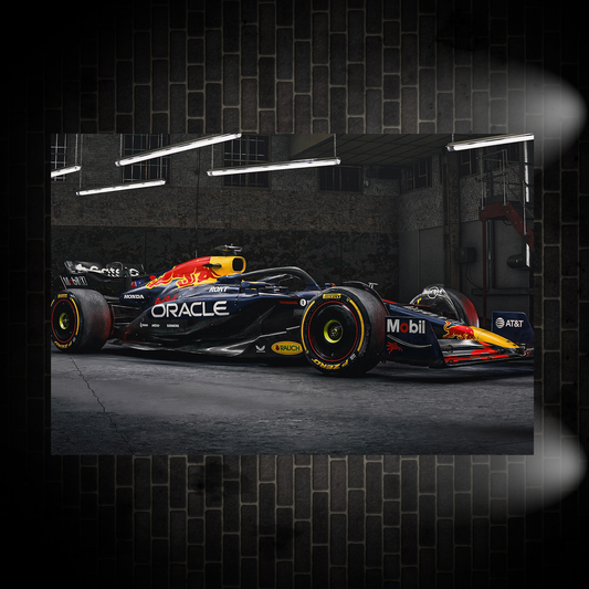 F1 redbull poster