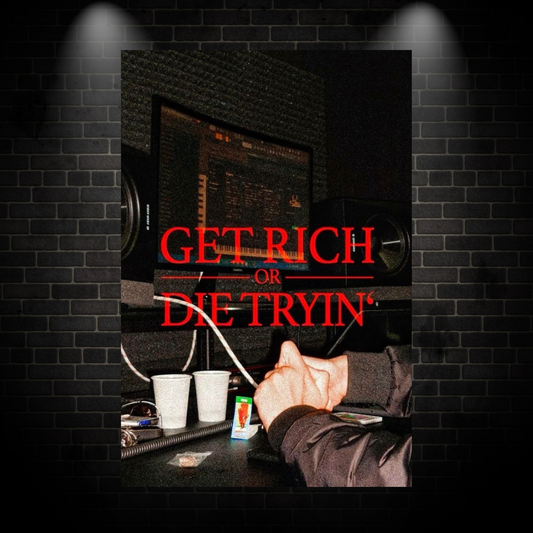 Get rich poster