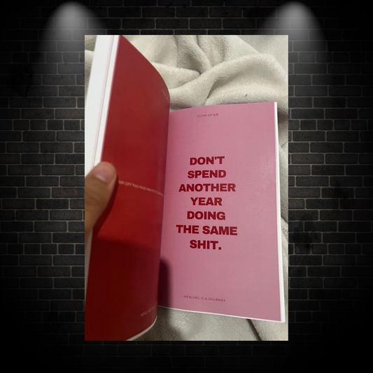 Pink quote poster