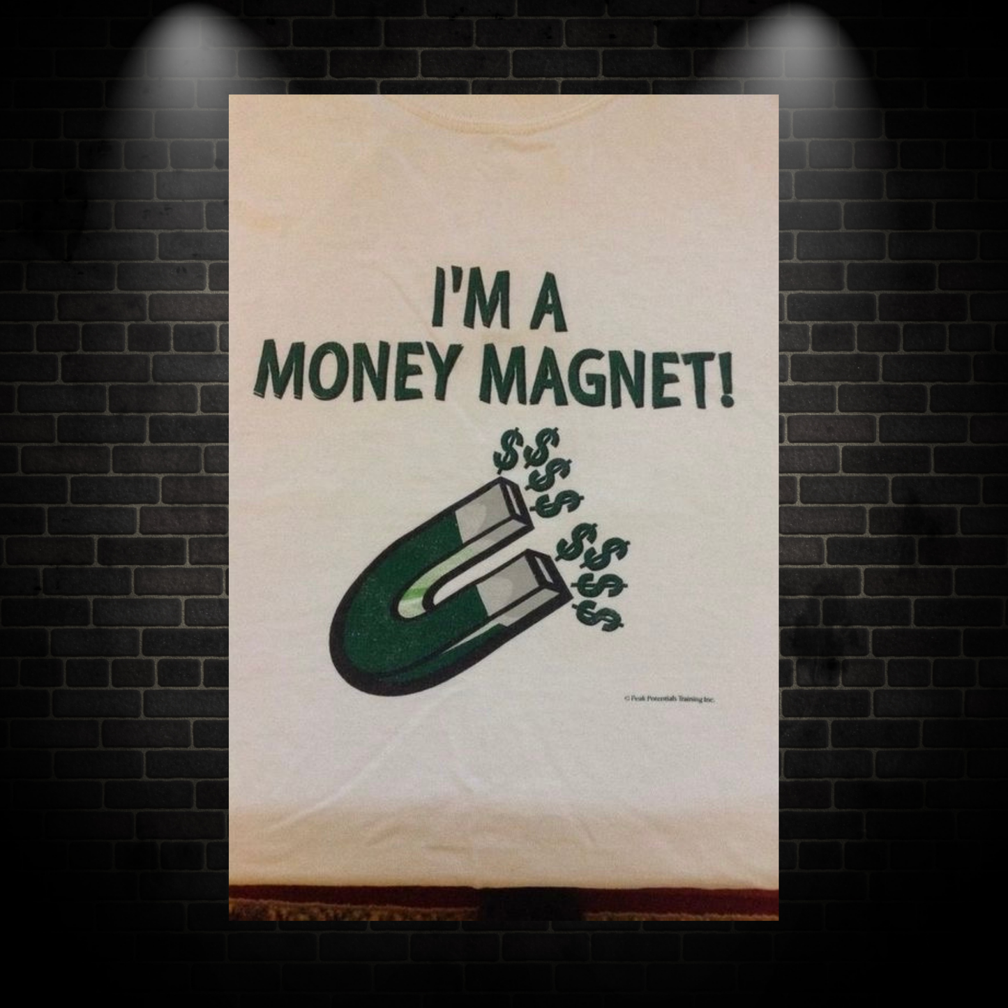 Money magnet poster