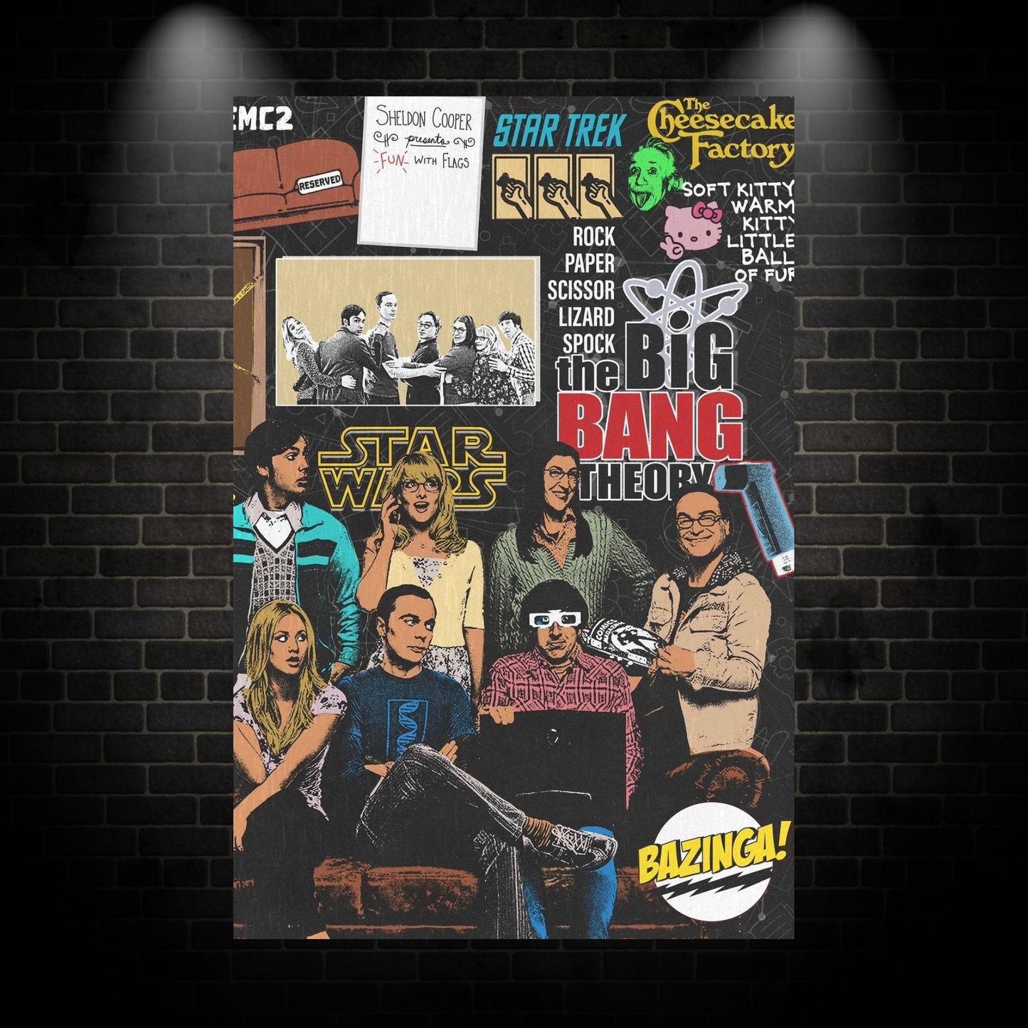 Big bang theory poster