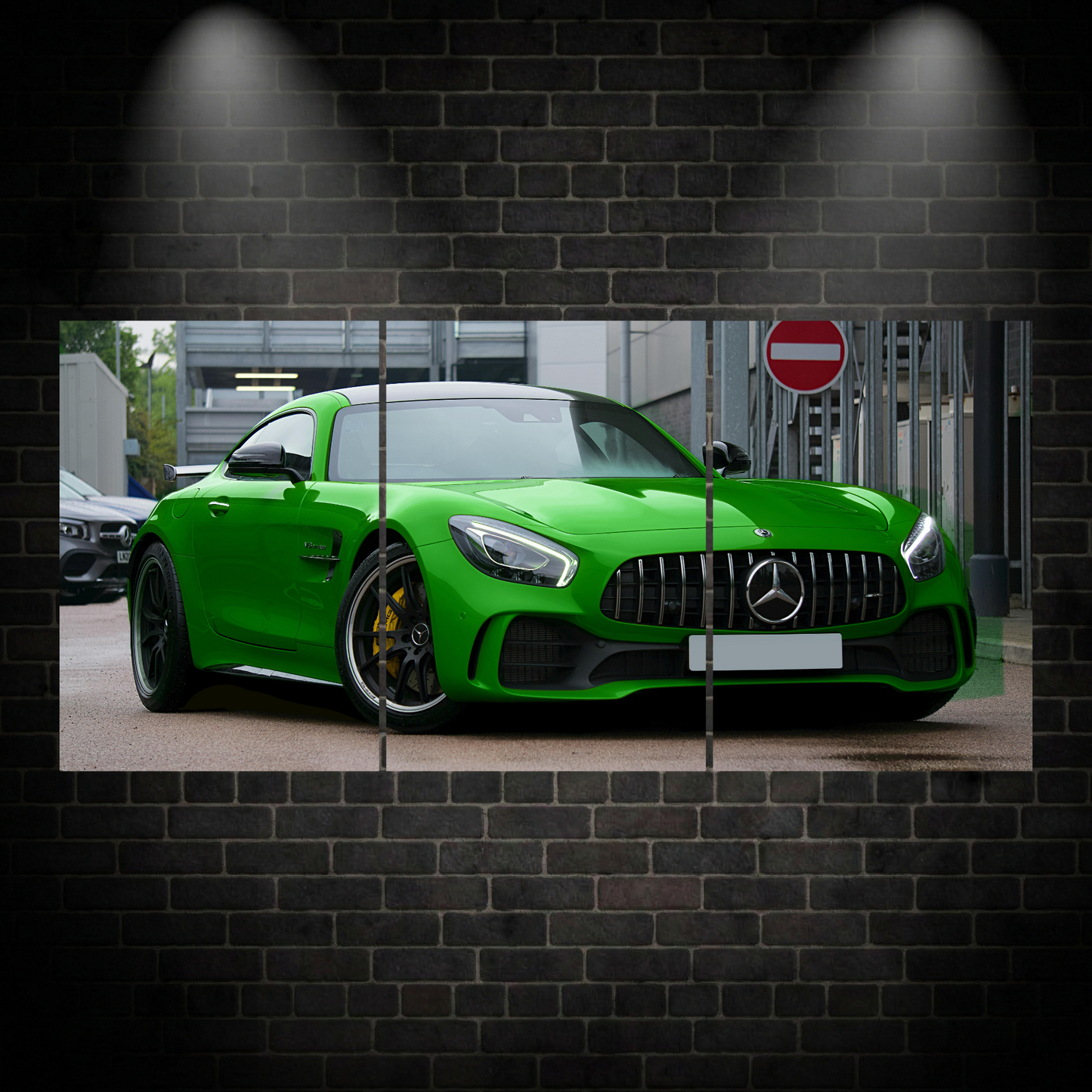 Mercedes AMG Split Posters