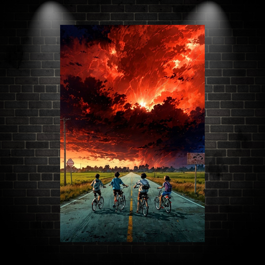 Stranger things show poster