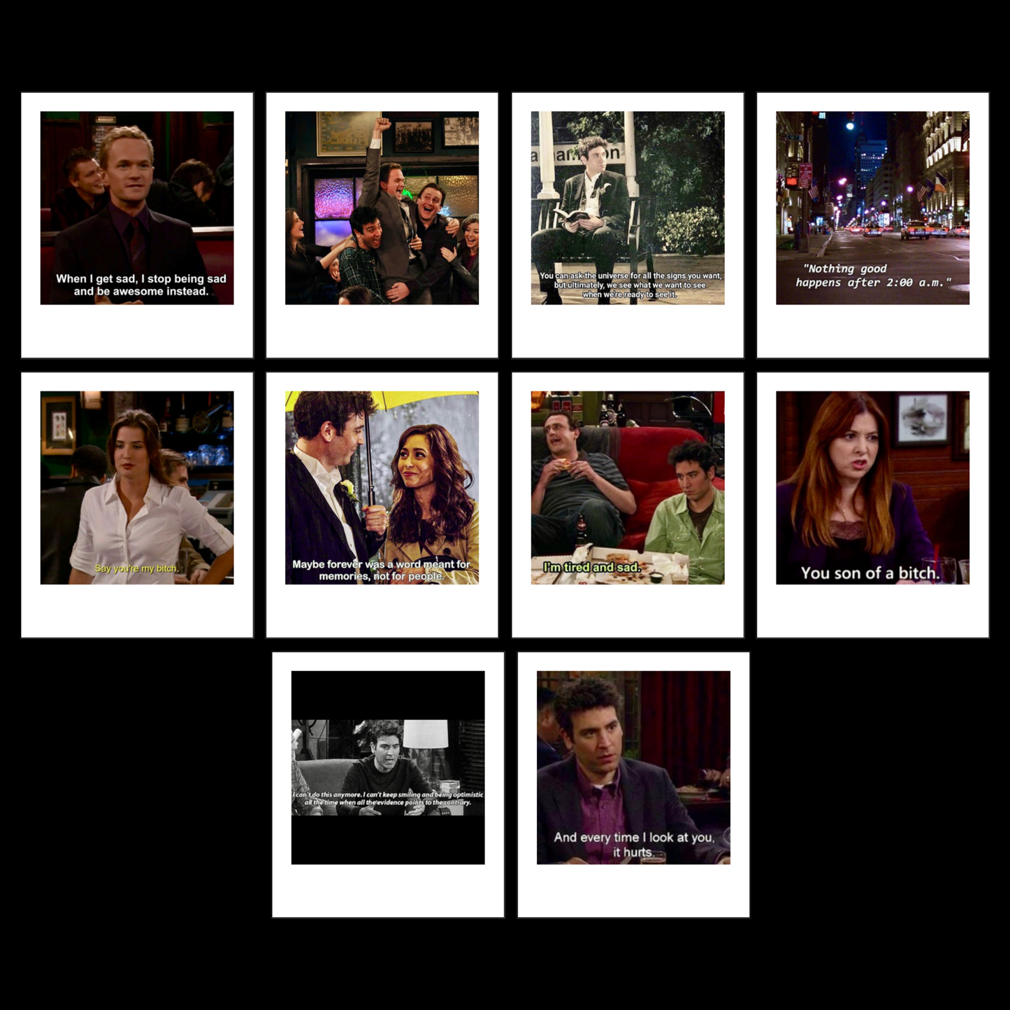 How I Met Your Mother Polarides set