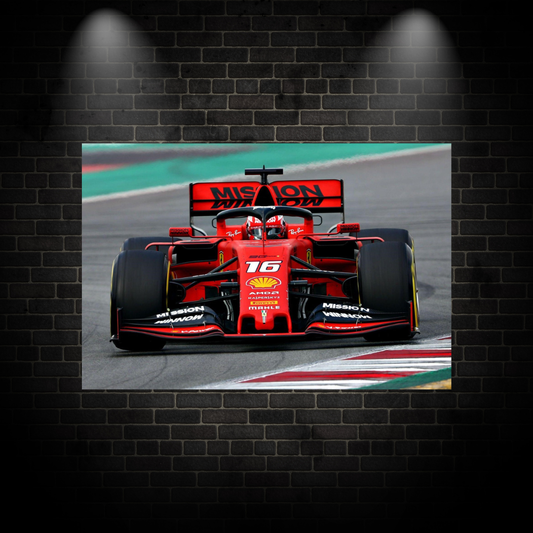 F1 Car Poster