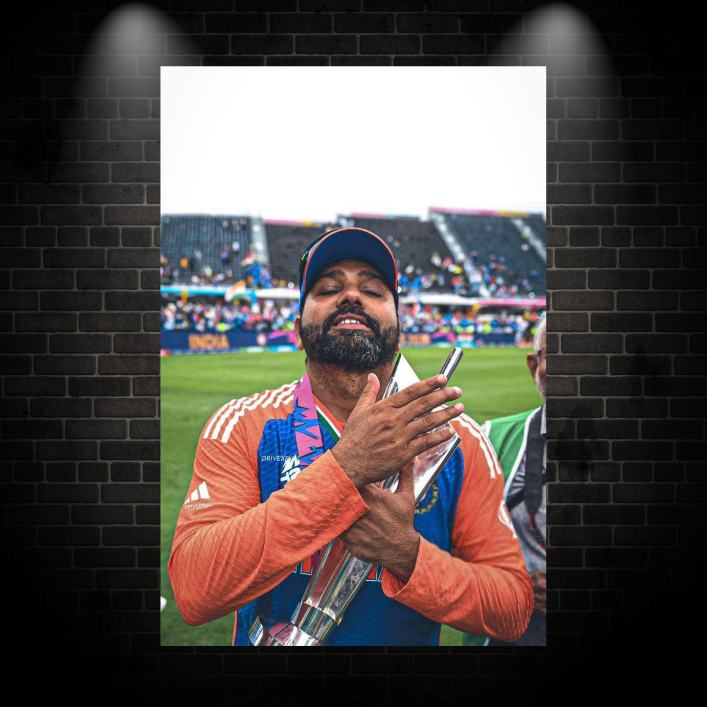 Rohit win poster