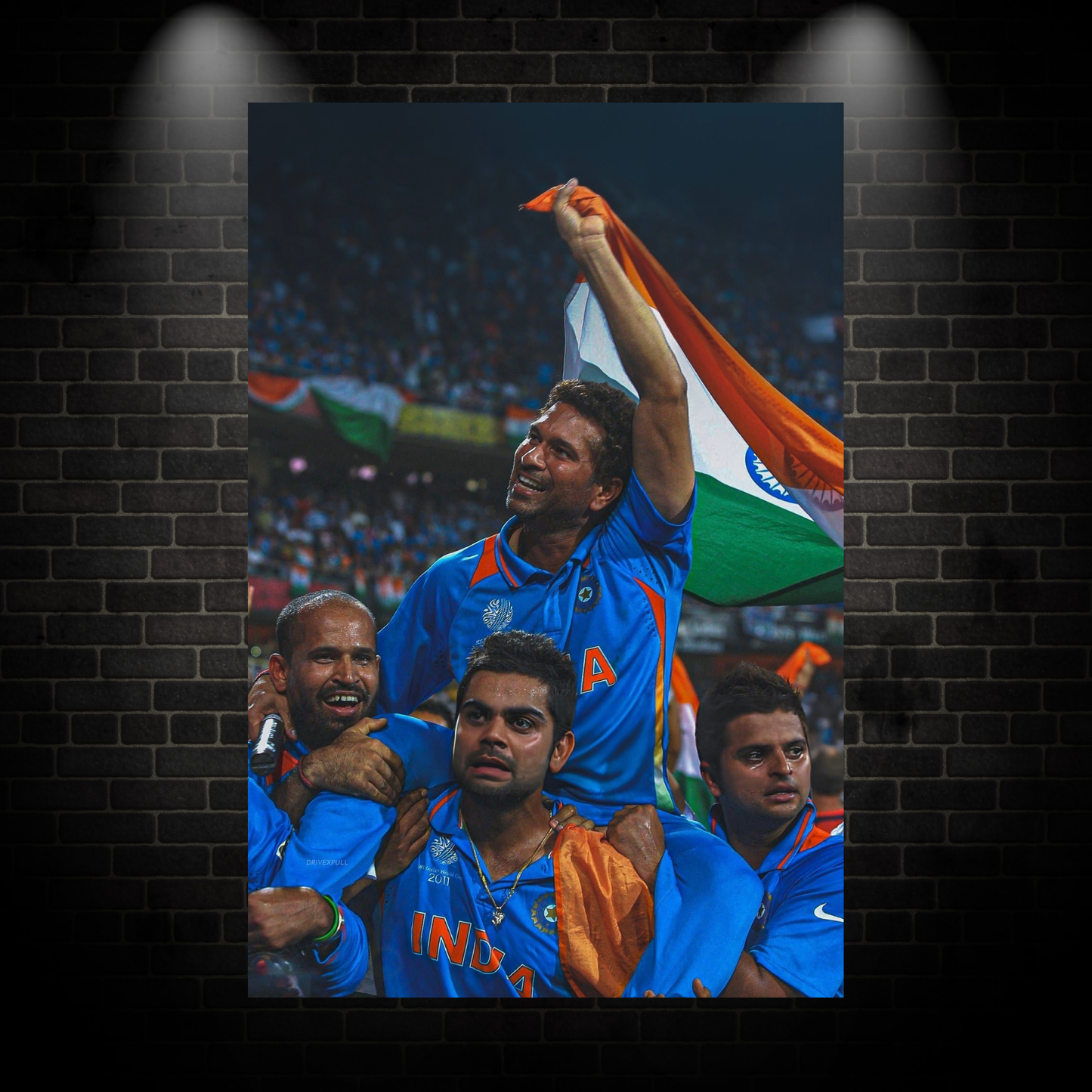 Team india win poster