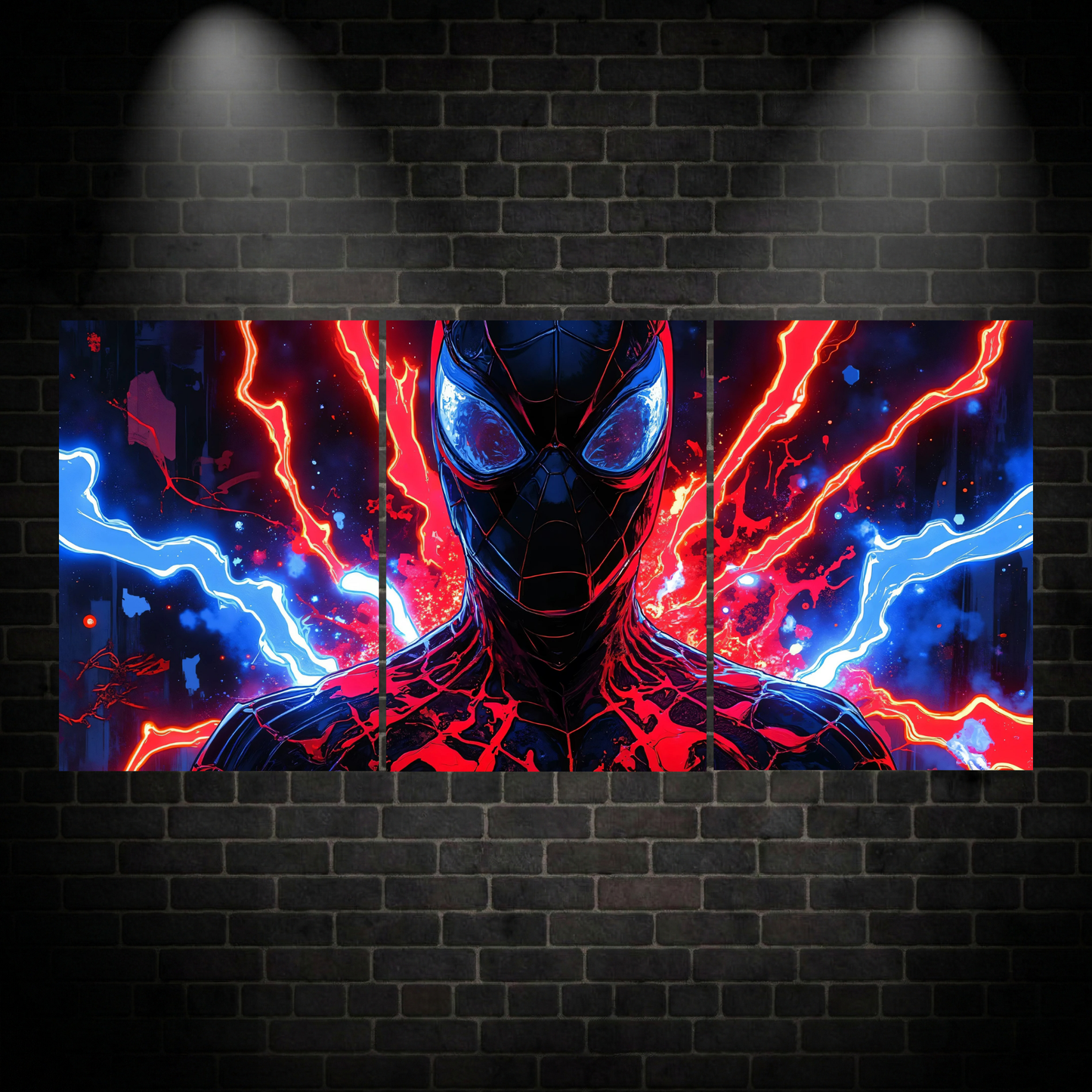 Spiderman Art Split Posters
