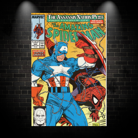 Marvel comic poster