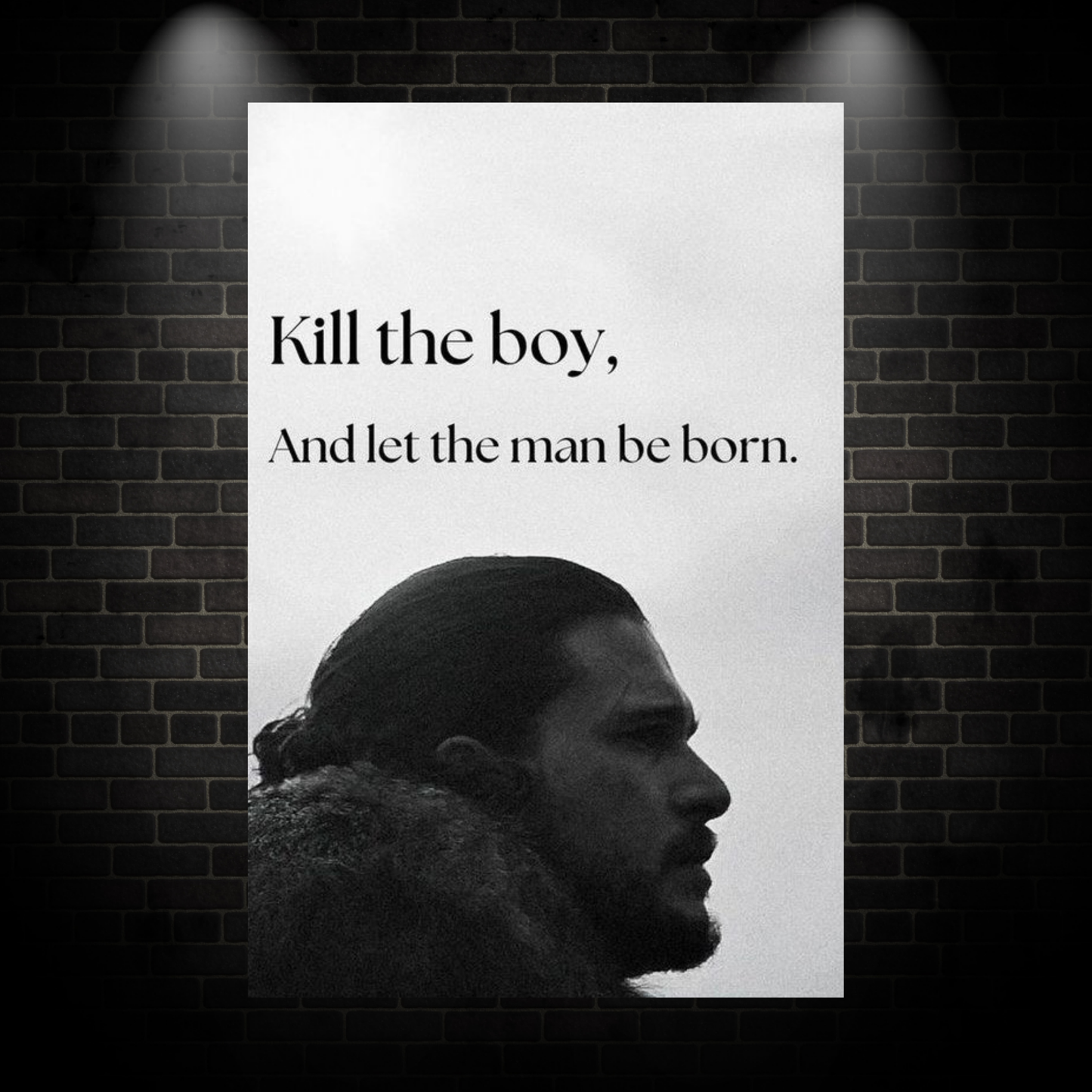 Kill the boy poster
