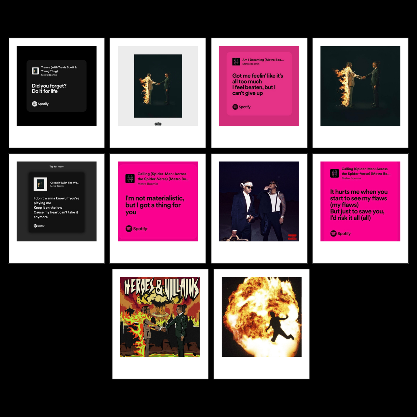 Metro Boomin Polarides set
