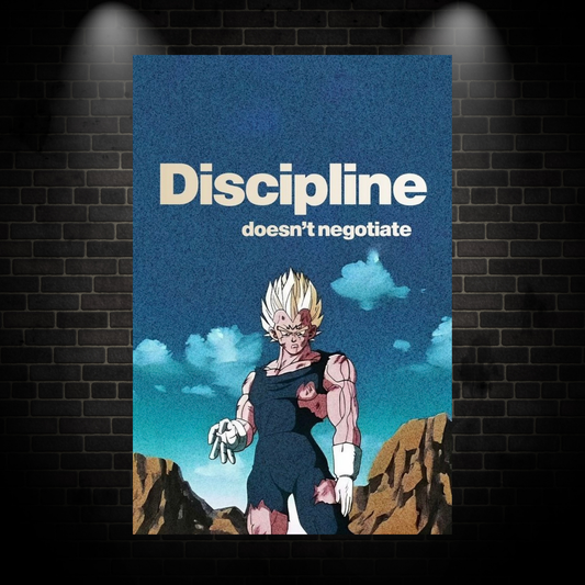 Discipline Goku poster