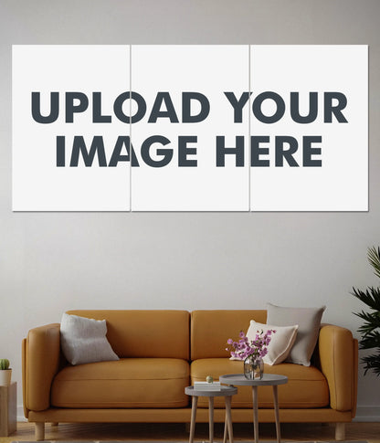 Custom 3-Piece Split Poster - Upload Your Image