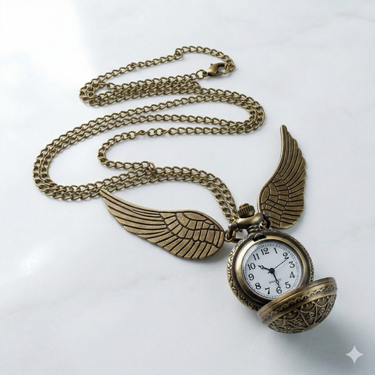 Harry Potter Snitch Locket Watch Bronze