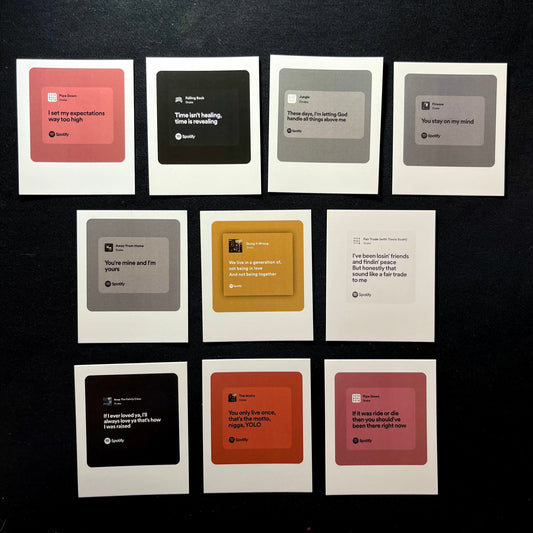 Drake Lyrics Polarides set