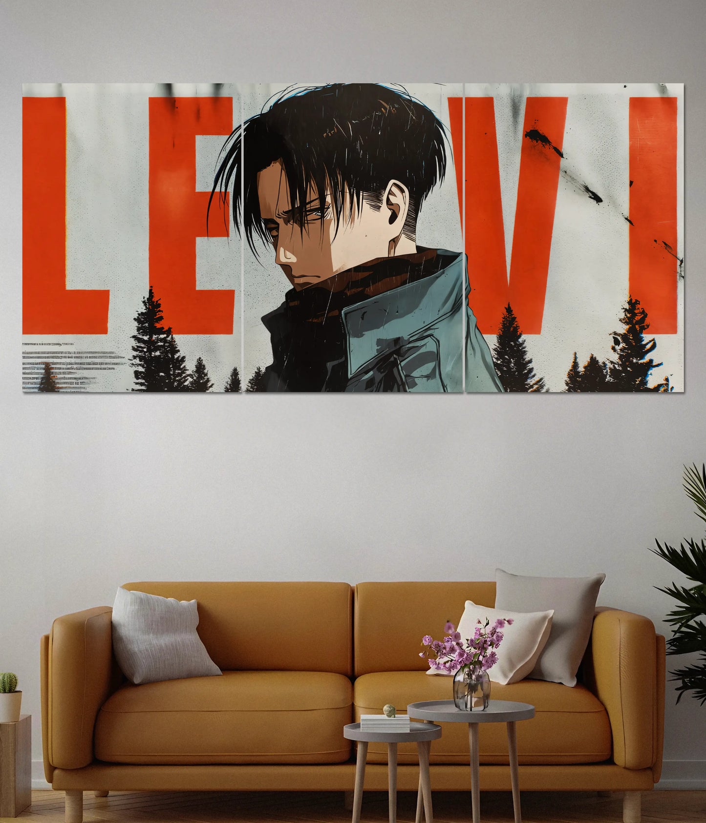 Levi Ackerman Split Poster