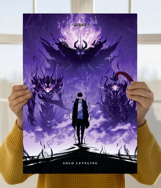 Solo Leveling – ARISE Shadow Monarch Wall Poster
