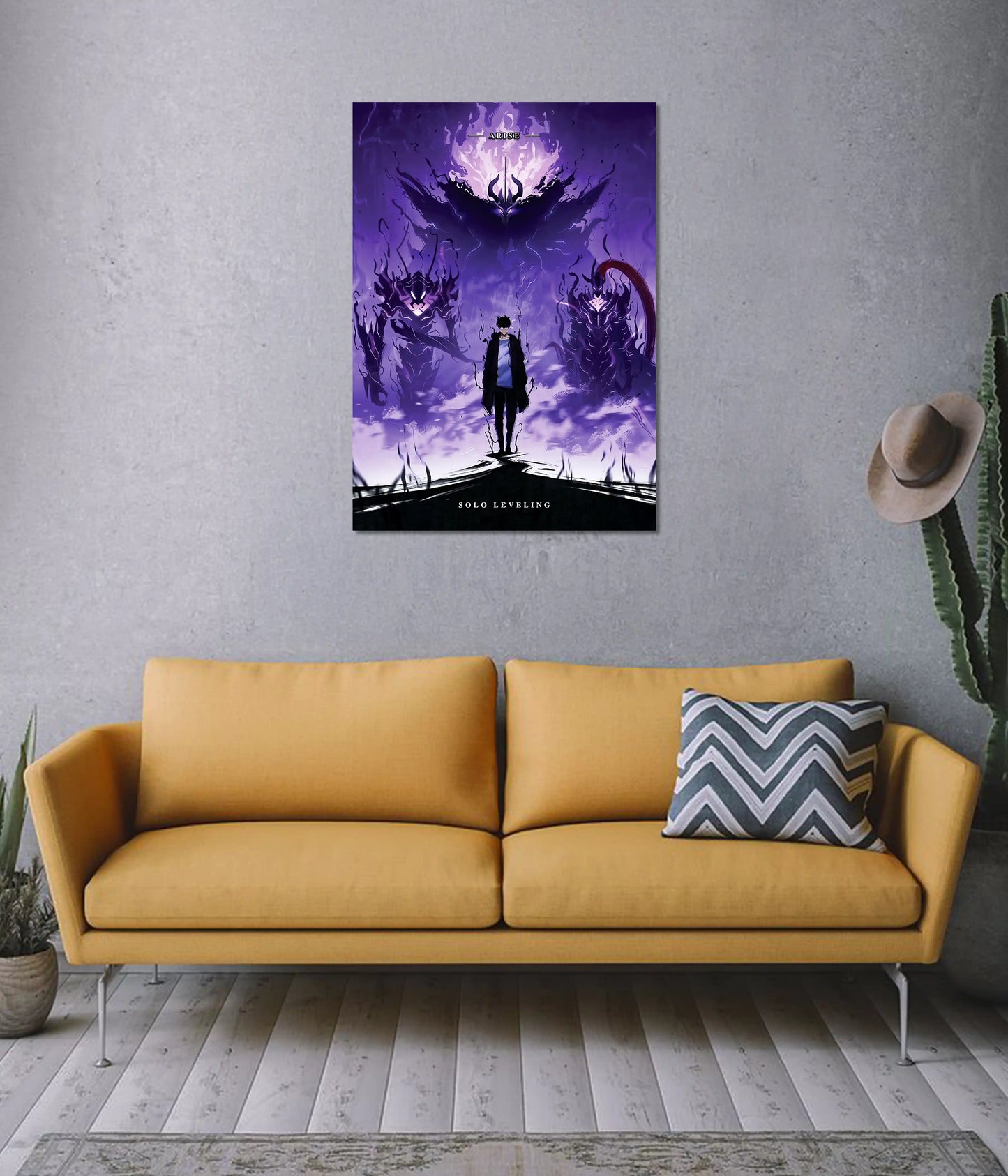 Solo Leveling – ARISE Shadow Monarch Wall Poster